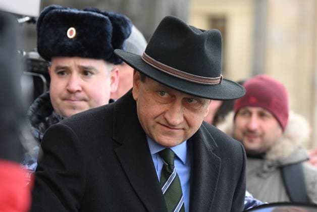 Russia Foreign Ministry summons German ambassador Alexander Graf Lambsdorff MOSCOW, RUSSIA - MARCH 4: German ambassador to Moscow Alexander Graf Lambsdorff, is seen outside of Russian Foreign Ministry building as he is summoned by Russia Foreign Ministry after Russian media published an audio recording of a meeting of senior German military officials in Moscow, Russia on March 4, 2024. Moskova Rusya. Editorial use only. Please get in touch for any other usage.  Copyright: x2025xAnadoluxSefaxKaracanx