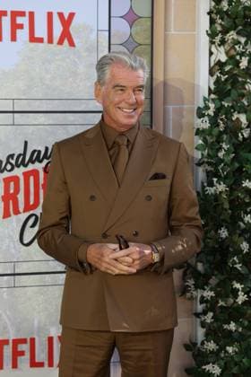 . 21 08 2025. London, United Kingdom. Pierce Brosnan at The Thursday Murder Club premiere in London.  xStephenxLockx xi-Imagesx IIM-26163-0013