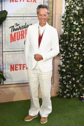 Richard E. Grant bei der Premiere des Netflix Films The Thursday Murder Club im Cineworld Leicester Square. London, 21.08.2025