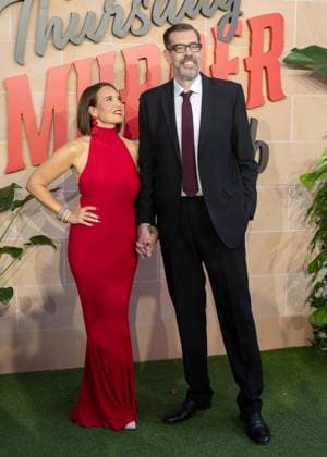 Ingrid Oliver and Richard Osman attends The Thursday Murder Club UK Premiere at Leicester Square Gardens in London, England, UK. Thursday 21st August 2025 Copyright: xJamesxWarrenx THE THURSDAY MURDER CLUB - UK PREMIERE59