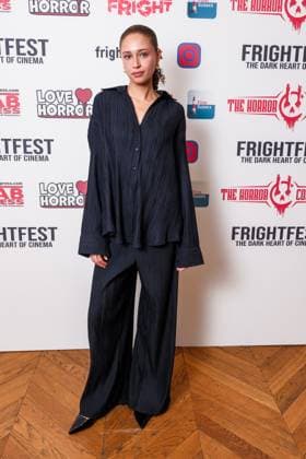 UK Premiere of Your Host on Friday 22 August 2025 Ella-Rae Smith seen at the UK Premiere of Your Host during Frightfest 2025 at ODEON LUXE Leicester Square, London on Friday 22 August 2025., Credit:Julie Edwards Avalon  Copyright: xJuliexEdwardsx xAvalonx 1030705236