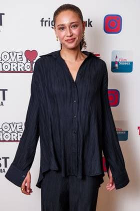 UK Premiere of Your Host on Friday 22 August 2025 Ella-Rae Smith seen at the UK Premiere of Your Host during Frightfest 2025 at ODEON LUXE Leicester Square, London on Friday 22 August 2025., Credit:Julie Edwards Avalon  Copyright: xJuliexEdwardsx xAvalonx 1030705264