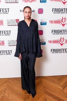 UK Premiere of Your Host on Friday 22 August 2025 Ella-Rae Smith seen at the UK Premiere of Your Host during Frightfest 2025 at ODEON LUXE Leicester Square, London on Friday 22 August 2025., Credit:Julie Edwards Avalon  Copyright: xJuliexEdwardsx xAvalonx 1030705275