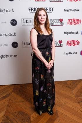 World Premiere of What She Doesn t Know on Friday 22 August 2025 Sarah Howard seen at the World Premiere of What She Doesn t Know during Frightfest 2025 at ODEON LUXE Leicester Square, London on Friday 22 August 2025., Credit:Julie Edwards Avalon  Copyright: xJuliexEdwardsx xAvalonx 1030704788
