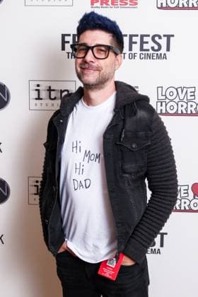 World Premiere of Appofeniacs on Friday 22 August 2025 Chris Marrs Piliero seen at the World Premiere of Appofeniacs during Frightfest 2025 at ODEON LUXE Leicester Square, London on Friday 22 August 2025., Credit:Julie Edwards Avalon  Copyright: xJuliexEdwardsx xAvalonx 1030704816