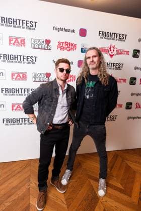 World Premiere of In a Cold Vein on Friday 22 August 2025 Evan Gamble and Eric Owen seen at the World Premiere of In a Cold Vein during Frightfest 2025 at ODEON LUXE Leicester Square, London on Friday 22 August 2025., Credit:Julie Edwards Avalon  Copyright: xJuliexEdwardsx xAvalonx 1030705057