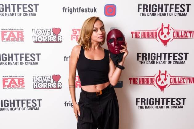World Premiere of The Red Mask on Saturday 23 August 2025 Inanna Sarkis seen at the World Premiere of The Red Mask during Frightfest 2025 at ODEON LUXE Leicester Square, London on Saturday 23 August 2025., Credit:Julie Edwards Avalon  Copyright: xJuliexEdwardsx xAvalonx 1030836877