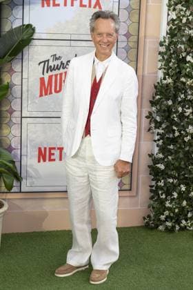 The Thursday Murder Club UK Premiere Richard E. Grant attends The Thursday Murder Club UK Premiere in the Leicester Square Gardens, London. 21st August 2025.  Copyright: xAndrewxSimsx NINTCHDBPICT001018026433