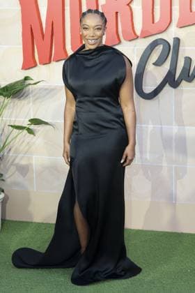 The Thursday Murder Club UK Premiere Naomi Ackie attends The Thursday Murder Club UK Premiere in the Leicester Square Gardens, London. 21st August 2025.  Copyright: xAndrewxSimsx NINTCHDBPICT001018026640