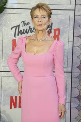 The Thursday Murder Club UK Premiere Celia Imrie attends The Thursday Murder Club UK Premiere in the Leicester Square Gardens, London. 21st August 2025.  Copyright: xAndrewxSimsx NINTCHDBPICT001018028210