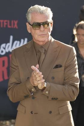 The Thursday Murder Club UK Premiere Pierce Brosnan attends The Thursday Murder Club UK Premiere in the Leicester Square Gardens, London. 21st August 2025.  Copyright: xAndrewxSimsx NINTCHDBPICT001018028320
