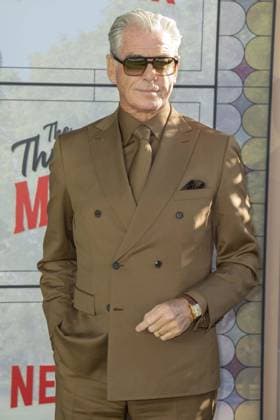 The Thursday Murder Club UK Premiere Pierce Brosnan attends The Thursday Murder Club UK Premiere in the Leicester Square Gardens, London. 21st August 2025.  Copyright: xAndrewxSimsx NINTCHDBPICT001018028323