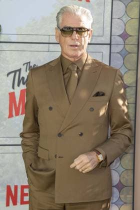 The Thursday Murder Club UK Premiere Pierce Brosnan attends The Thursday Murder Club UK Premiere in the Leicester Square Gardens, London. 21st August 2025.  Copyright: xAndrewxSimsx NINTCHDBPICT001018028326