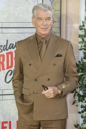 The Thursday Murder Club UK Premiere Pierce Brosnan attends The Thursday Murder Club UK Premiere in the Leicester Square Gardens, London. 21st August 2025.  Copyright: xAndrewxSimsx NINTCHDBPICT001018028520