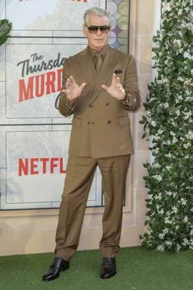 The Thursday Murder Club UK Premiere Pierce Brosnan attends The Thursday Murder Club UK Premiere in the Leicester Square Gardens, London. 21st August 2025.  Copyright: xAndrewxSimsx NINTCHDBPICT001018028563