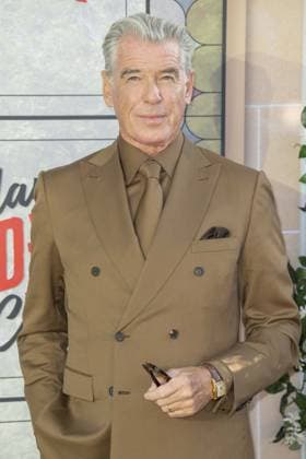 The Thursday Murder Club UK Premiere Pierce Brosnan attends The Thursday Murder Club UK Premiere in the Leicester Square Gardens, London. 21st August 2025.  Copyright: xAndrewxSimsx NINTCHDBPICT001018028570