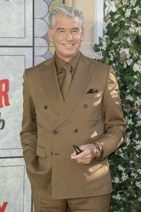 The Thursday Murder Club UK Premiere Pierce Brosnan attends The Thursday Murder Club UK Premiere in the Leicester Square Gardens, London. 21st August 2025.  Copyright: xAndrewxSimsx NINTCHDBPICT001018028785