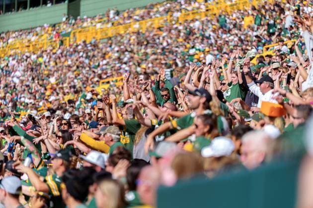 Seattle Seahawks at Green Bay Packers Fans at Lambeau Field do the wave before halftime of the Green Bay Packers vs. Seattle Seahawks game at Lambeau Field in Green Bay, Wisconsin, on August 23, 2025. Green Bay United States of America  Copyright: xRossxHarriedx originalFilename: harried-seattles250823_npnOw.jpg