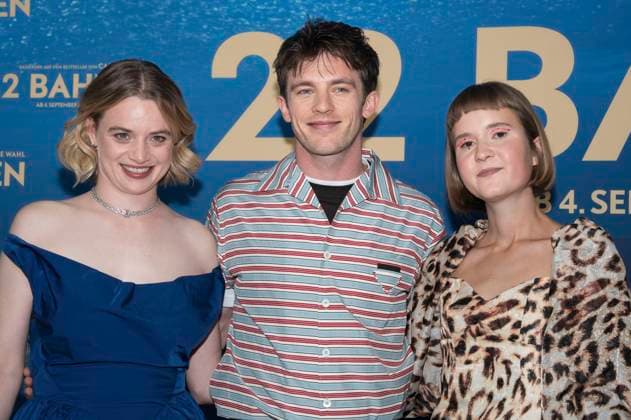 Luna Wedler, Jannis Niewöhner und Caroline Wahl bei der Premiere des Kinofilms 22 Bahnen in der Astor Film Lounge im Arri. München, 24.08.2025