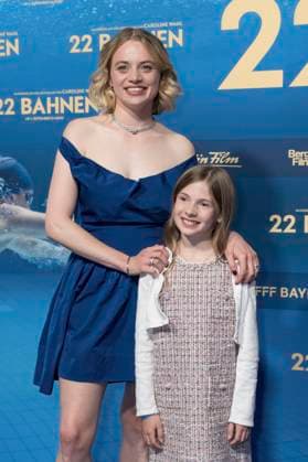 Luna Wedler und Zoe Baier bei der Premiere des Kinofilms 22 Bahnen in der Astor Film Lounge im Arri. München, 24.08.2025
