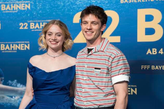 Luna Wedler und Jannis Niewöhner bei der Premiere des Kinofilms 22 Bahnen in der Astor Film Lounge im Arri. München, 24.08.2025