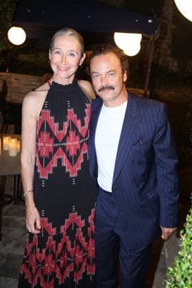 Exclusive - Angouleme Film Festival - Opening Diner Exclusive - Anne Brochet and Patrick Mille attends Opening Diner as part of the 18th Angouleme Film Festival in Angouleme, August 25, 2025, France. Photo by Jerome Domine ABACAPRESS.COM France  Copyright: xDominexJerome ABACAx