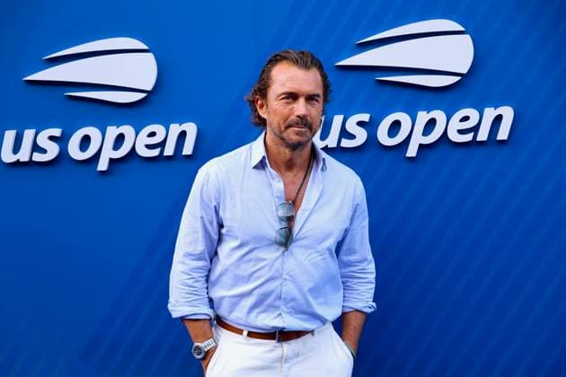Celebs at the US Open 2025 - Arrival William Abadie arrives at the US Open, USTA Billie Jean King National Tennis Center in New York on August 25, 2025. Photo by Charles Guerin ABACAPRESS.COM New York City NY United Arab Emirates  Copyright: xGuerinxCharles ABACAx