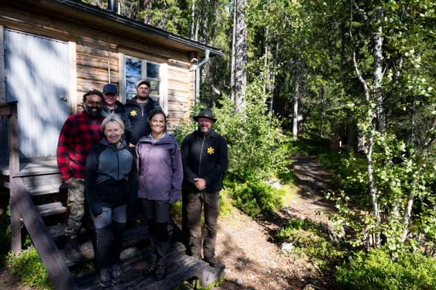 Swedens Crown Princess Victoria visits Björnlandet National Park in Åsele, Sweden, on August 25, 2025 SWEDEN x10050x  Copyright: xPontusxLundahl TTx CROWN PRINCESS IN BJÖRNLANDETA NATURE RESERVE m_9qzQi4AmQ