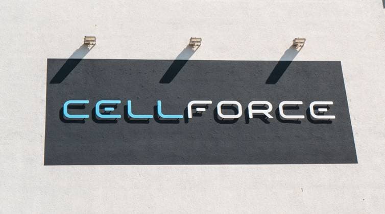 Kirchentellinsfurt Porsche-Tochter Cellforce: Standort mit Zukunft ungewiss Editorial use only. Außenansicht des Cellforce-Gebäudes, der Batteriezelltochter von Porsche in Kirchentellinsfurt. Medien berichten, dass das Unternehmen die Produktion eigener Hochleistungsbatteriezellen einstellen wird rund 200 der etwa 286 Mitarbeiter sollen entlassen werden. Cellforce wird künftig nur noch Forschung und Entwicklung betreiben. Fotograf: Eibner-Pressefoto Eky Eibner *** Kirchentellinsfurt Porsche subsidiary Cellforce Location with future uncertain Editorial use only Exterior view of the Cellforce building, Porsches battery cell subsidiary in Kirchentellinsfurt Media reports that the company will cease production of its own high-performan Copyright: xEibner-Pressefotox EP_EER