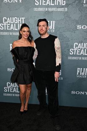 New York Premiere of Caught Stealing Stefanie Peti and Diego Gonzalez attends the New York Premiere of Columbia Pictures Caught Stealing on August 26, 2025 at The Regal Union Square in New York, New York, USA., Credit:Robin Platzer Avalon United States of America, New York, New York  Copyright: xRobinxPlatzerx xAvalonx 1031628215