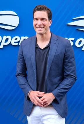 Celebs at the US Open in New York - Arrival Will Reeve arrives at the US Open in New York, NY on August 26, 2025. Photo by Charles Guerin ABACAPRESS.COM New York City NY United States  Copyright: xGuerinxCharles ABACAx