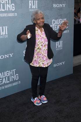 Kitty Lawrence bei der Premiere des Kinofilms Caught Stealing im Regal Union Square. New York, 26.08.2025