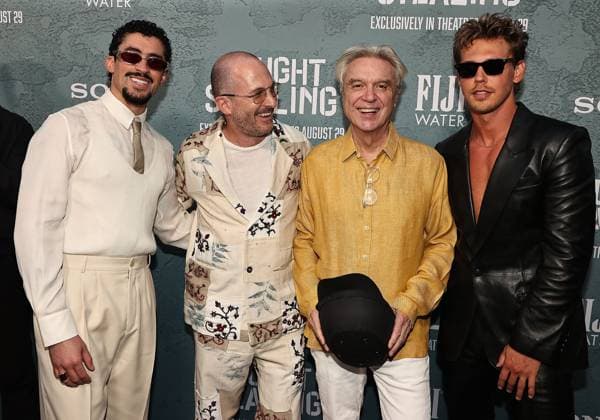 Red carpet for the New York premiere of Caught Stealing at the Regal Union Square Featuring: Benito Martinez Ocasio Bad Bunny , Darren Aronofsky, David Bryne, Austin Butler Where: New York, New York, United States When: 26 Aug 2025 Credit: Dave Allocca Starpix INSTARimages EDITORIAL USE ONLY. NOT FOR USE BY NEWSPAPERS BASED IN THE UK. Copyright: xx instar55015004