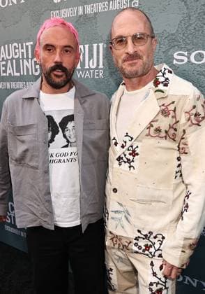 Red carpet for the New York premiere of Caught Stealing at the Regal Union Square Featuring: Joe Talbot and Darren Aoronofsky Where: New York, New York, United States When: 26 Aug 2025 Credit: Dave Allocca Starpix INSTARimages EDITORIAL USE ONLY. NOT FOR USE BY NEWSPAPERS BASED IN THE UK. Copyright: xx instar55014963