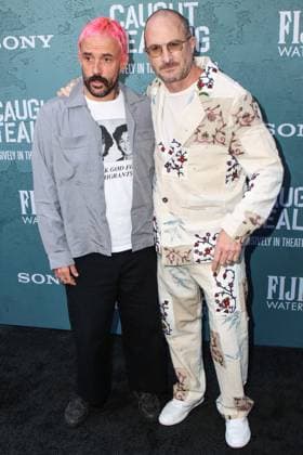 New York Premiere Of Columbia Pictures Caught Stealing Joe Talbot and American director, screenwriter, and producer Darren Aronofsky arrive at the New York Premiere Of Columbia Pictures Caught Stealing held at Regal Union Square on August 26, 2025 in Manhattan, New York City, New York, United States. Photo by Image Press Agency ABACAPRESS.COM New York City New York United States  Copyright: xImagexPressxAgency ABACAx