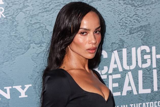 New York Premiere Of Columbia Pictures Caught Stealing American actress, singer, model, and filmmaker Zoe Kravitz (Zoë Kravitz) wearing Saint Laurent arrives at the New York Premiere Of Columbia Pictures Caught Stealing held at Regal Union Square on August 26, 2025 in Manhattan, New York City, New York, United States. Photo by Image Press Agency ABACAPRESS.COM New York City New York United States  Copyright: xImagexPressxAgency ABACAx