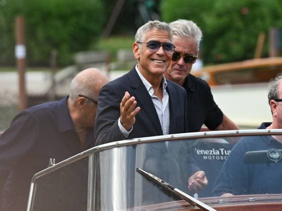 Venice, 82nd Venice International Film Festival 2025 - Day 1 - Arrivals at the Excelsior Hotel pier - Pictured: George Clooney  Copyright: xManuelexMangiarottix xipa-agency.netx xPoolxPhotoxEventsx06x IPA_Agency_IPA63388275