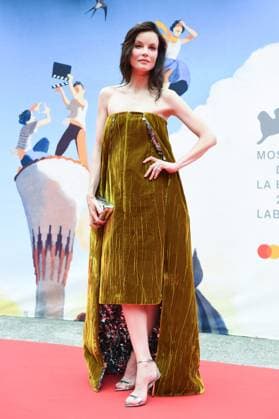Venice Mother Premiere AM Sylvia Hoeks attending the Mother Premiere as part of the 82nd Venice International Film Festival at the Lido in Venice, Italy on August 27, 2025. Photo by Aurore Marechal ABACAPRESS.COM Venice Italy  Copyright: xMarechalxAurore ABACAx