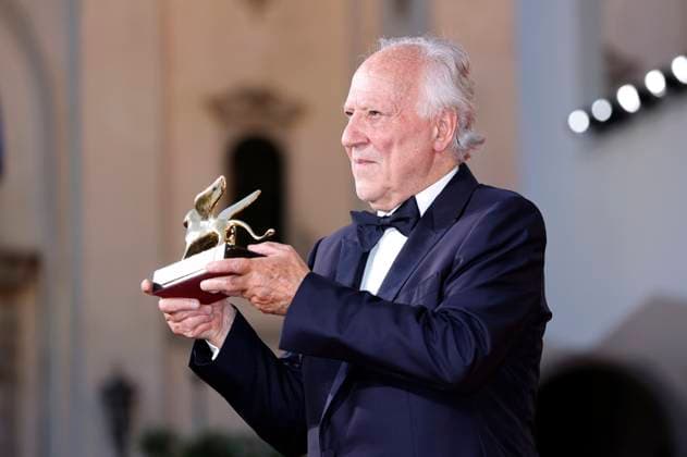 Werner Herzog erhält den Goldenen Löwen für sein Lebenswerk auf der Biennale di Venezia 2025 82. Internationale Filmfestspiele von Venedig im Palazzo del Cinema. Venedig, 27.08.2025