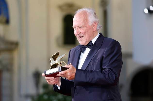 Werner Herzog erhält den Goldenen Löwen für sein Lebenswerk auf der Biennale di Venezia 2025 82. Internationale Filmfestspiele von Venedig im Palazzo del Cinema. Venedig, 27.08.2025