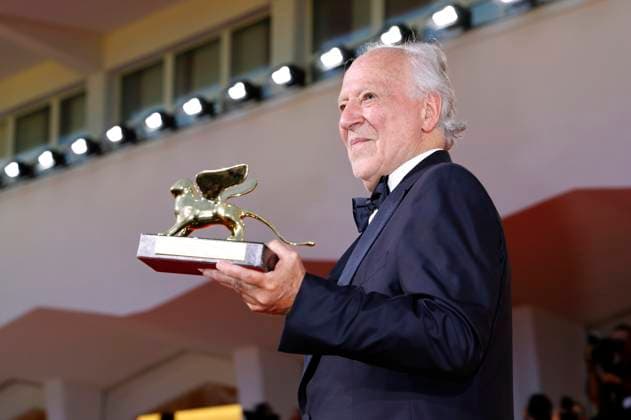 Werner Herzog erhält den Goldenen Löwen für sein Lebenswerk auf der Biennale di Venezia 2025 82. Internationale Filmfestspiele von Venedig im Palazzo del Cinema. Venedig, 27.08.2025