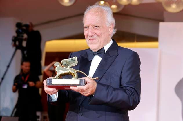 Werner Herzog erhält den Goldenen Löwen für sein Lebenswerk auf der Biennale di Venezia 2025 82. Internationale Filmfestspiele von Venedig im Palazzo del Cinema. Venedig, 27.08.2025