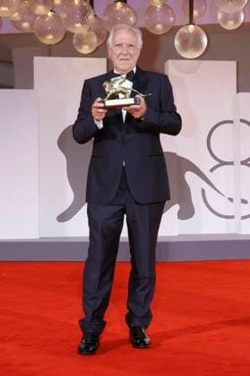 Werner Herzog erhält den Goldenen Löwen für sein Lebenswerk auf der Biennale di Venezia 2025 82. Internationale Filmfestspiele von Venedig im Palazzo del Cinema. Venedig, 27.08.2025