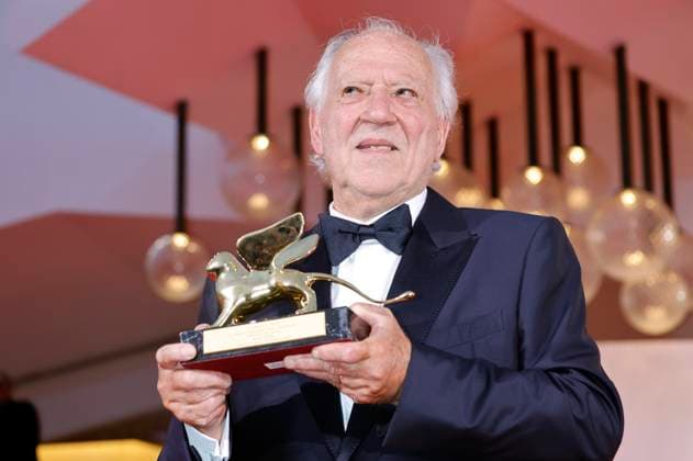 Werner Herzog erhält den Goldenen Löwen für sein Lebenswerk auf der Biennale di Venezia 2025 82. Internationale Filmfestspiele von Venedig im Palazzo del Cinema. Venedig, 27.08.2025