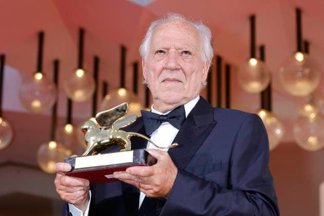 Werner Herzog erhält den Goldenen Löwen für sein Lebenswerk auf der Biennale di Venezia 2025 82. Internationale Filmfestspiele von Venedig im Palazzo del Cinema. Venedig, 27.08.2025