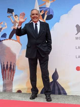 Venice, ITALY: Venice, 82nd Venice International Film Festival 2025 - evening 1 - red carpet for the film Mother. In the photo: Alberto Barbera Venice ITALY  - ZUMAp169 20250827_zea_p169_1126 Copyright: xSimonexComix