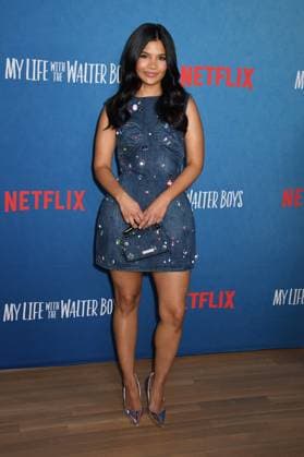 NEW YORK, NY- AUGUST 27: Nikki Rodriguez at NetflixÕs Season 2 Photo Call for My Life With The Walter Boys at the Netflix New York Office in New York City on August 27, 2025. Copyright: xMediaPunchx
