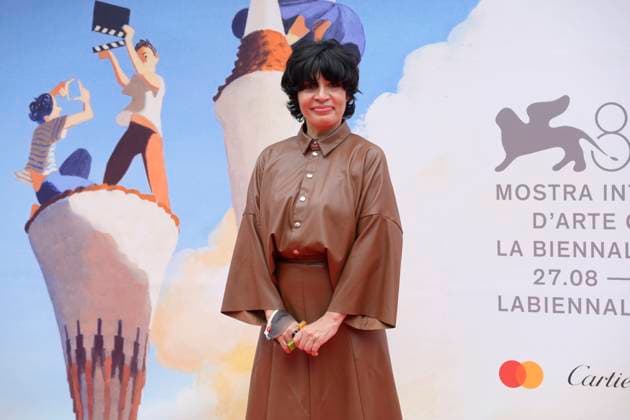 Mother red carpet in Venice Lido, Italy - 27 Aug 2025 Teona Strugar attends the red carpet of the movie Mother at 82 Venice Film Festival in Venice Lido. Venice Lido Italy Copyright: xMarioxCartellix xSOPAxImagesx _DSC2242