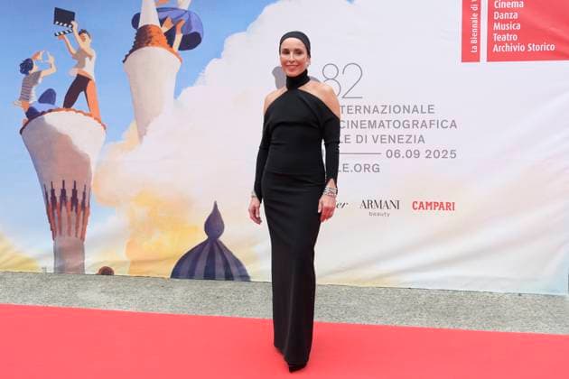 Mother red carpet in Venice Lido, Italy - 27 Aug 2025 Noomi Rapace attends the red carpet of the movie Mother at 82 Venice Film Festival in Venice Lido. Venice Lido Italy Copyright: xMarioxCartellix xSOPAxImagesx _DSC2289