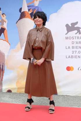 Teona Strugar Mitevska bei der Premiere des Kinofilms Mother auf der Biennale di Venezia 2025 82. Internationale Filmfestspiele von Venedig im Sala Darsena. Venedig, 27.08.2025